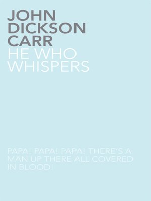 cover image of He Who Whispers